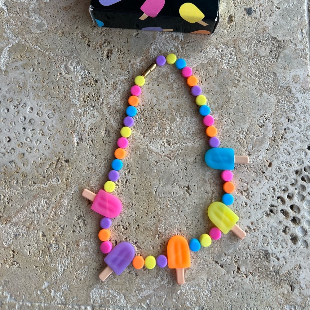 Ice pop necklace